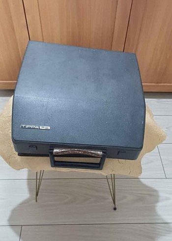 Nostaljik Siyah TIPPA çantalı  Daktilo - Görsel 3