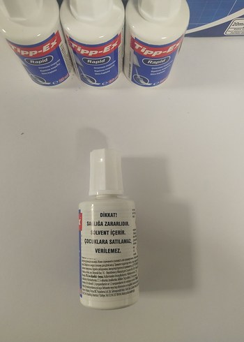 Tipp-Ex Rapid Beyaz Düzeltici Sıvı 20 ml - Görsel 2