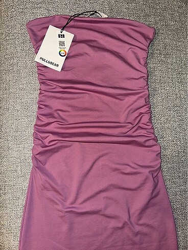 Pull and Bear Straplez Elbise