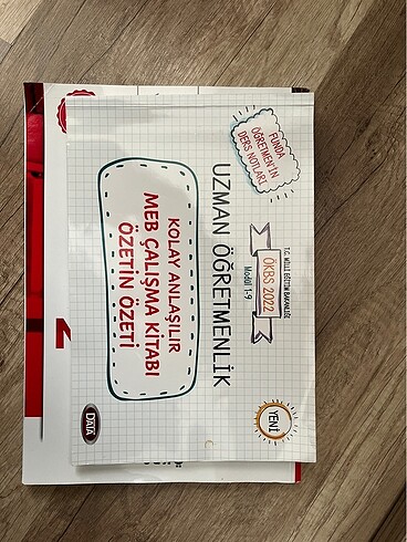 Uzman Ögretmenlik sınavına hazırlık çiziksiz ,tertemiz