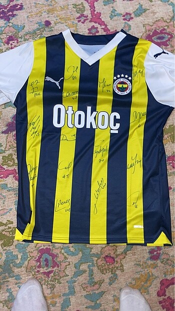 Orijinal fener bahçe imzalı forma