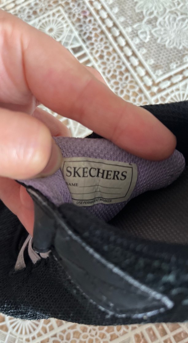 Kız Çocuk Siyah Skechers Spor Ayakkabı - Görsel 5