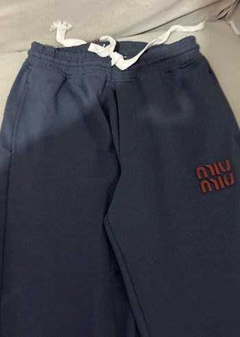 Gri Rahat Kesim Kadın  erkekEşofman Altı - Görsel 3