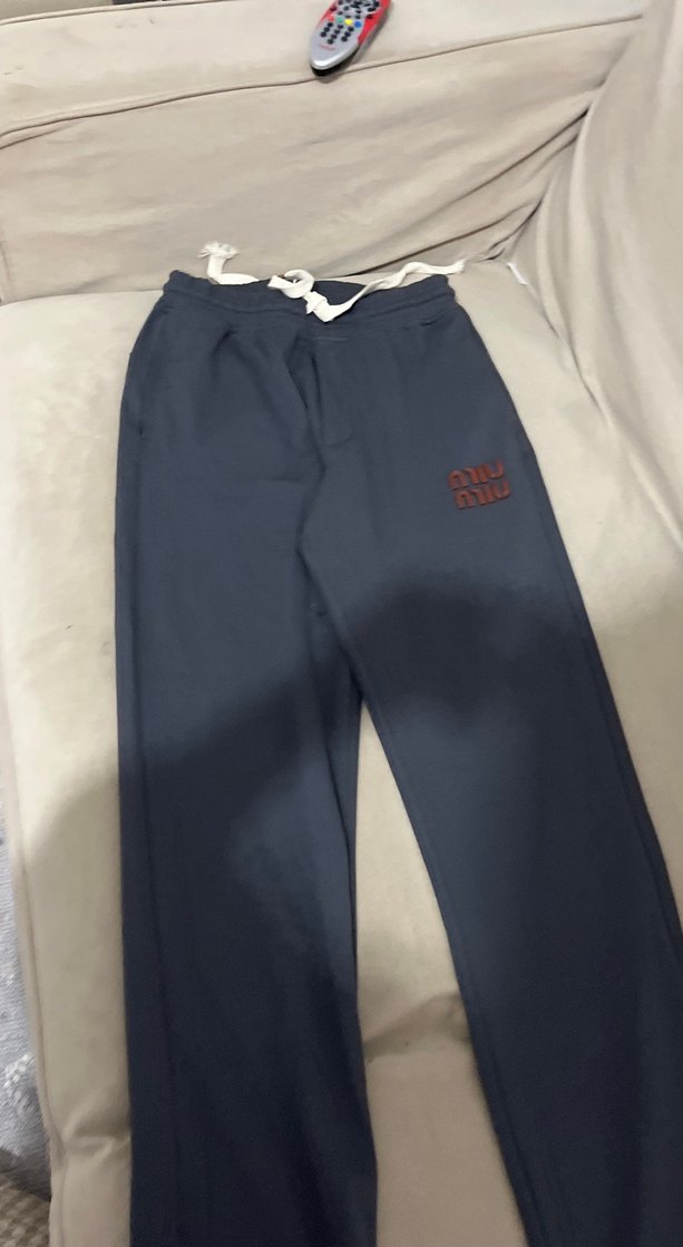 Gri Rahat Kesim Kadın  erkekEşofman Altı - Görsel 4