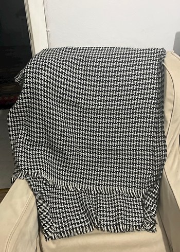 Kemerli Gri Kadın Şal - Görsel 4