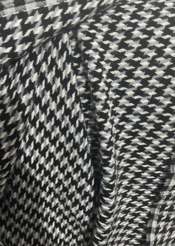 Kemerli Gri Kadın Şal - Görsel 3