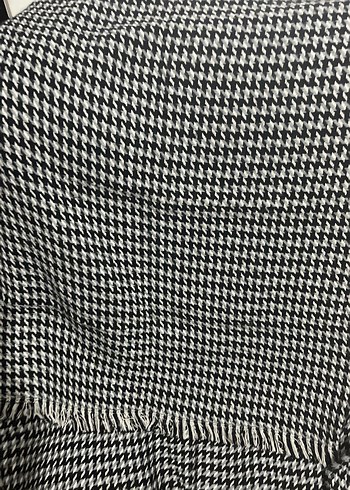 Kemerli Gri Kadın Şal - Görsel 5