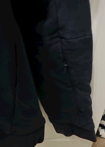 Erkek Lacivert Baskılı Sweatshirt - Görsel 4