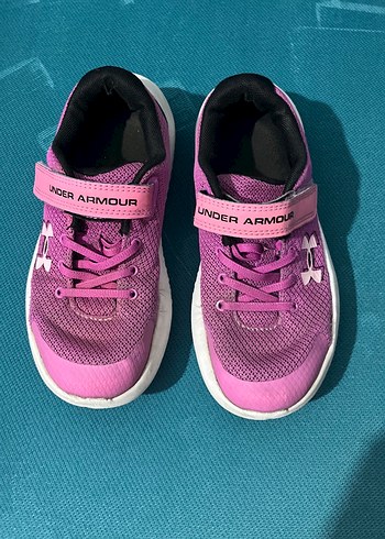 Kız Çocuk Pembe Under Armour Spor Ayakkabı - Görsel 2