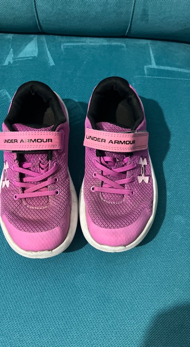 Kız Çocuk Pembe Under Armour Spor Ayakkabı - Görsel 3