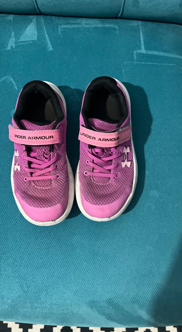 Kız Çocuk Pembe Under Armour Spor Ayakkabı - Görsel 4