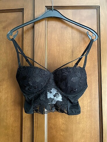 m Beden Siyah bralet