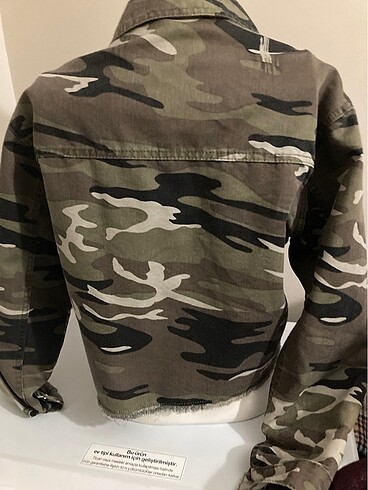 xs Beden Kamuflaj ceket