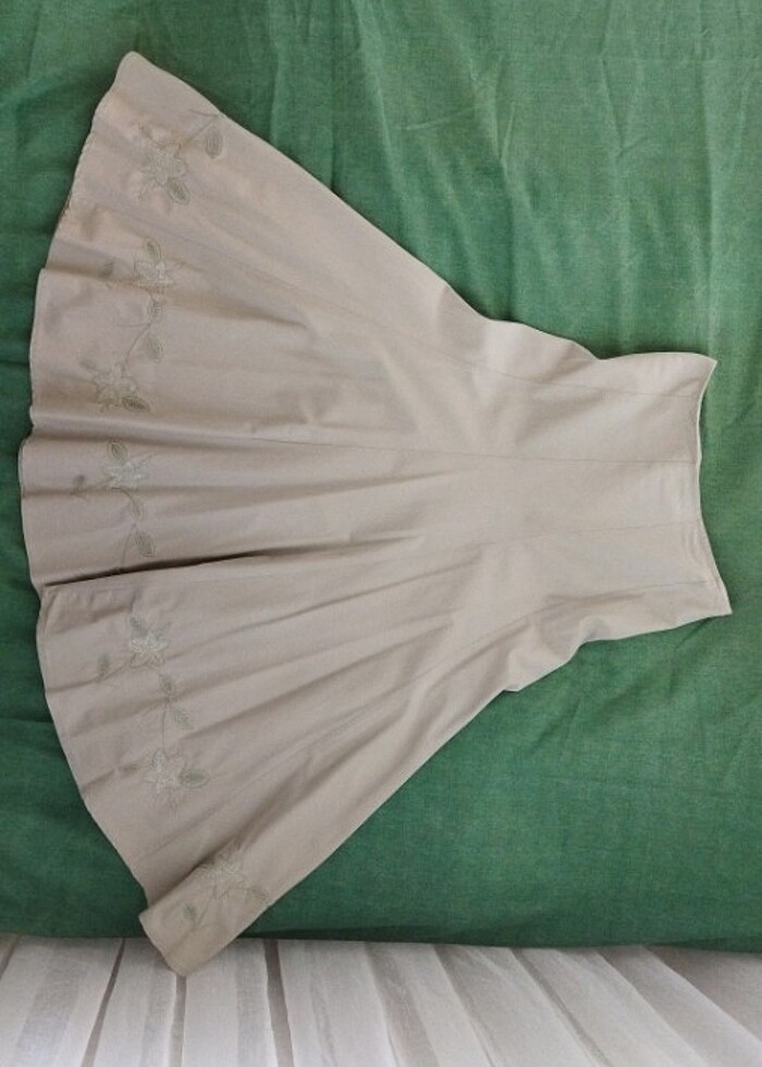 Keten Krem Etek - Görsel 2