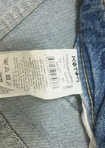 Erkek Mavi Regular Fit Denim Jean Dar Paça - Görsel 3