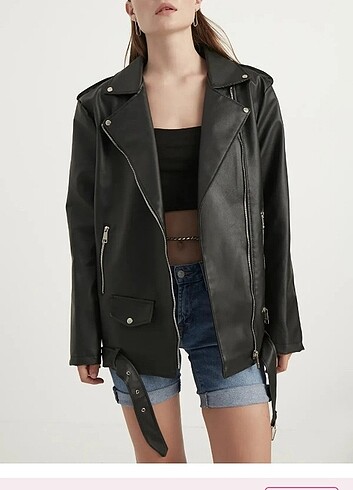 Bershka Deri ceket
