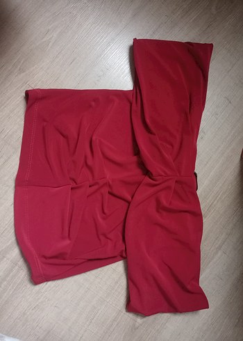 Kırmızı Kadın crop - Görsel 2