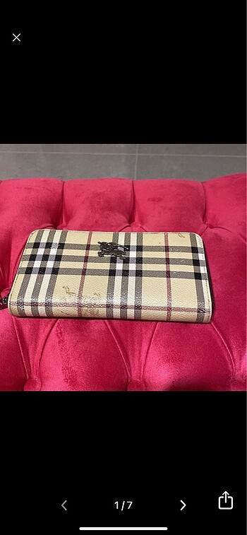 Burbery cüzdan