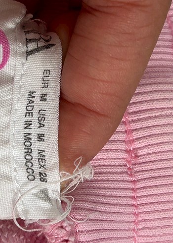 Zara Pembe Kadın Barbie Mini Şort Fermuarlı Cepli