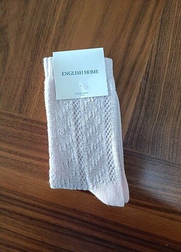 English Home Pembe çorap 