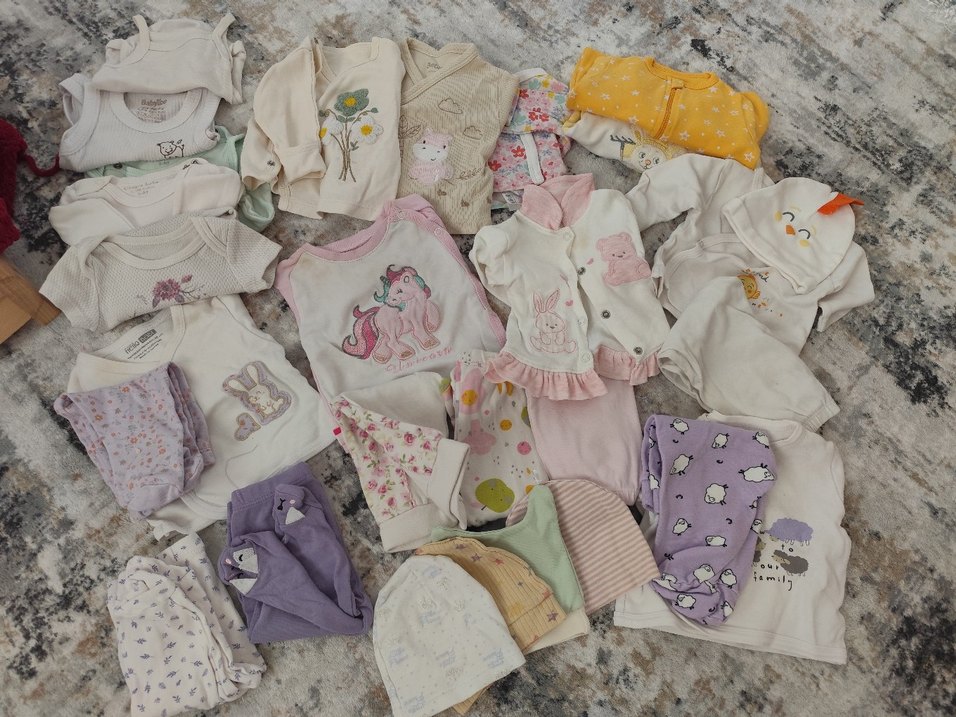 çeşitli Yenidoğan kıyafetleri - Görsel 3