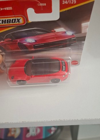 Beden Renk Matchbox Porsche 911 Targa Oyuncak Araba