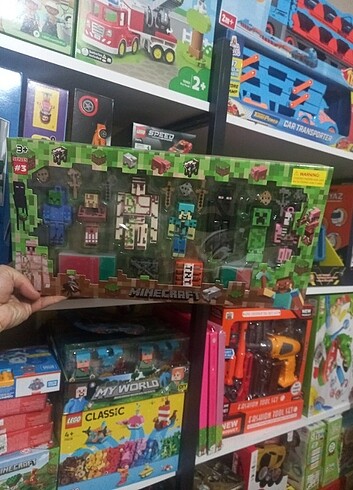  MİNECRAFT FİGÜR SET 21 PARÇA