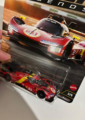 Hot Wheels Ferrari 499P Kırmızı Oyuncak Araba