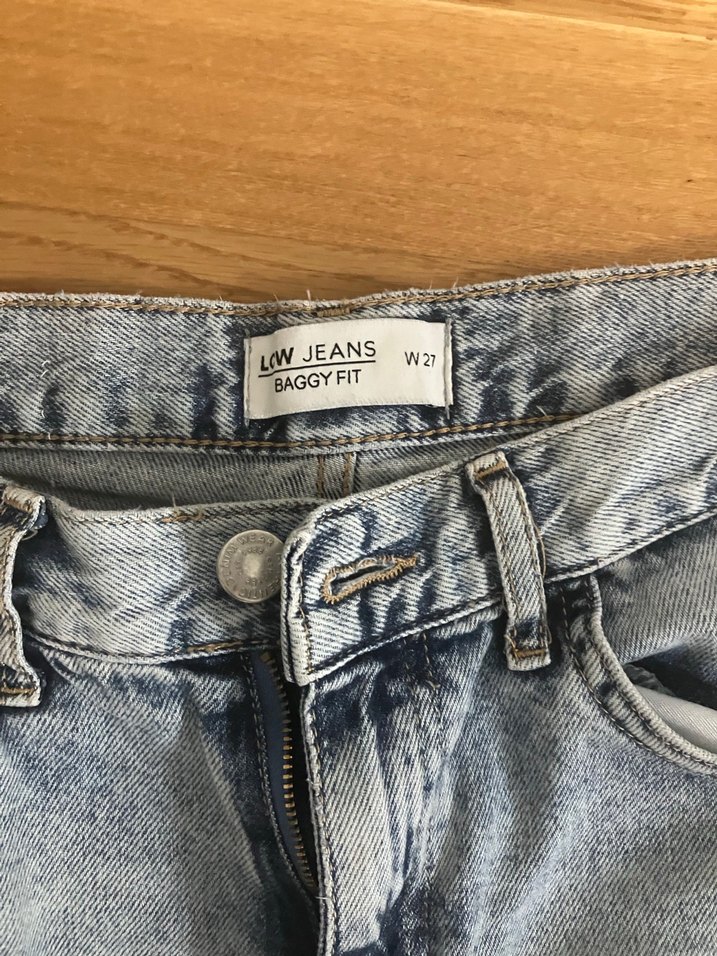 LCW Baggy Fit Mavi Pantolon W27 - Görsel 3