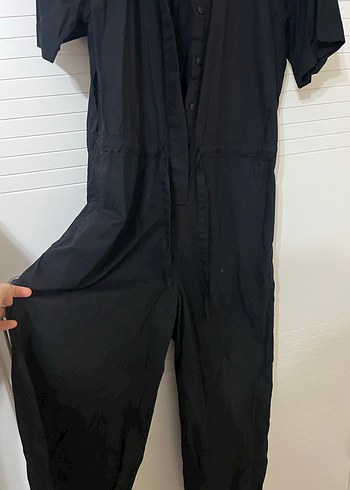 Siyah Kadın Uzun Tulum - Görsel 2