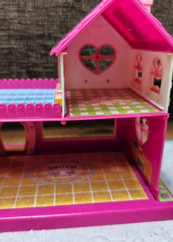Renkli Pembe Happy Hours Oyuncak Ev - Görsel 2