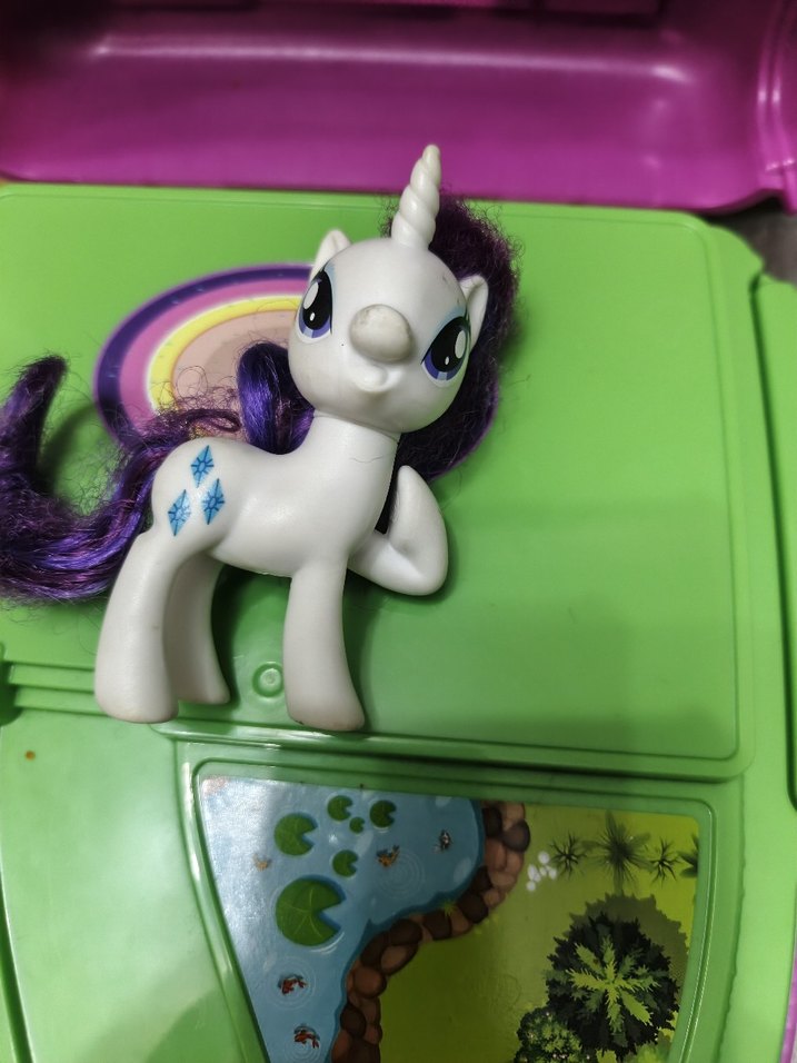 Rarity my little pony figürü - Görsel 2