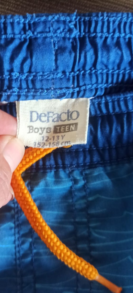 DeFacto 12 13 yas158 cm Erkek Deniz Şortu - Görsel 3