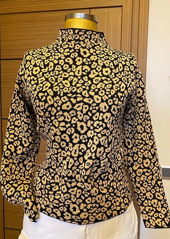 Leopar triko kazak - Görsel 6