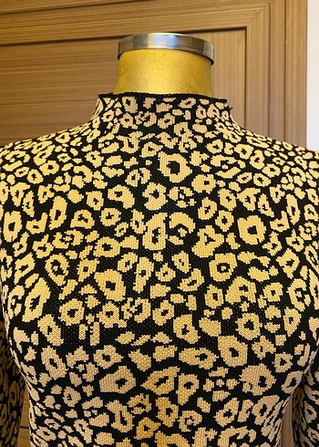 Leopar triko kazak - Görsel 3