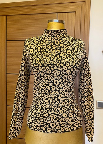 Leopar triko kazak - Görsel 4