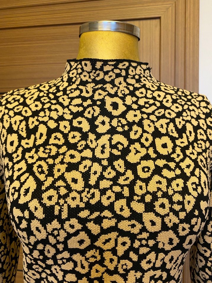 Leopar triko kazak - Görsel 3