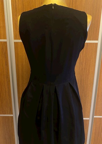 Siyah Klasik Uzun Abiye Elbise - Görsel 7