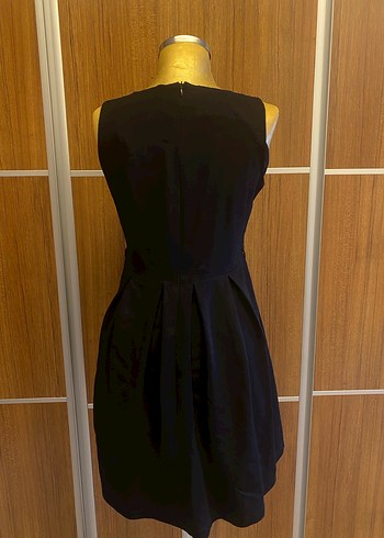 Siyah Klasik Uzun Abiye Elbise - Görsel 8