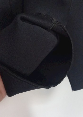 Siyah Kadın Bermuda Şort YAMU - Görsel 5