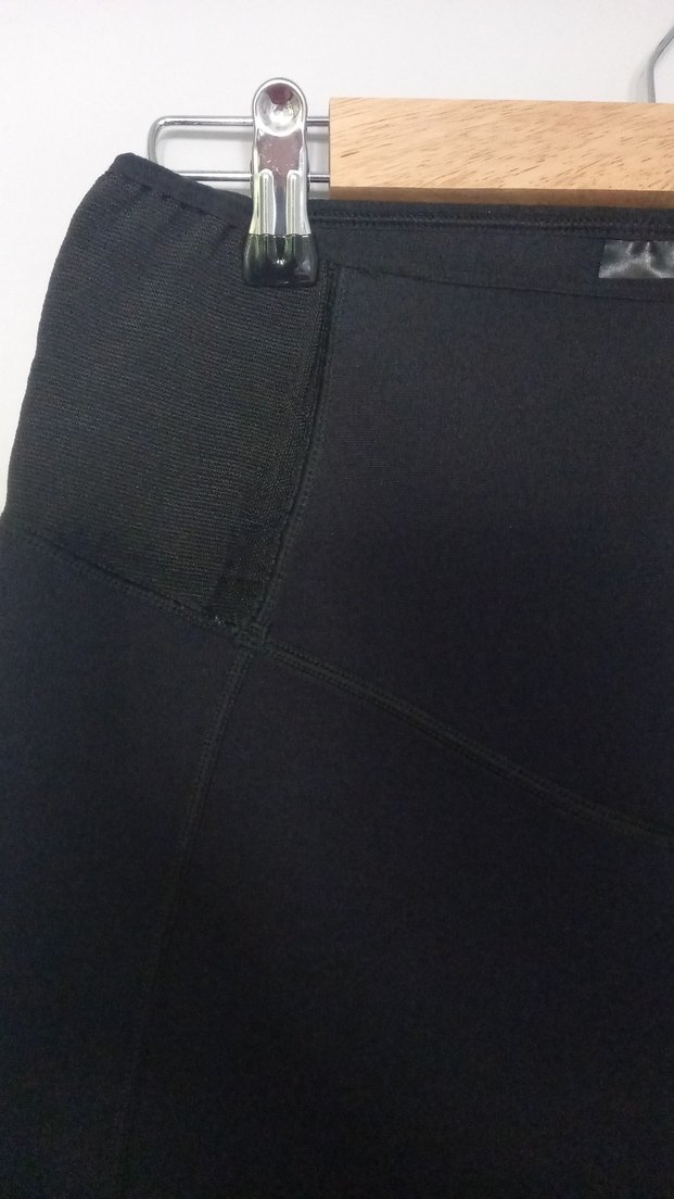 Siyah Kadın Bermuda Şort YAMU - Görsel 3