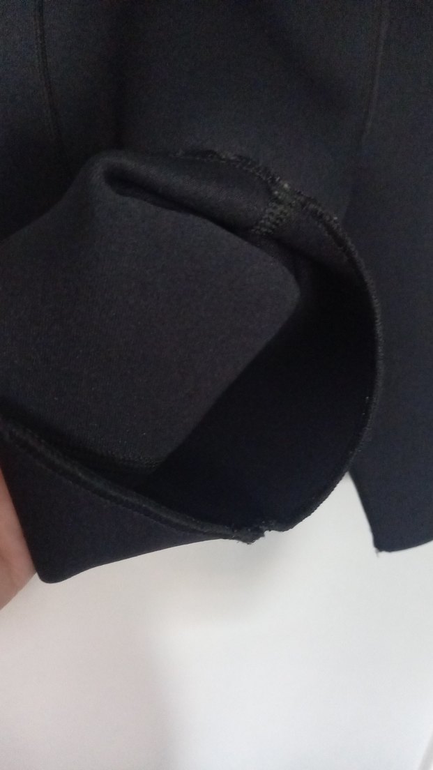 Siyah Kadın Bermuda Şort YAMU - Görsel 5