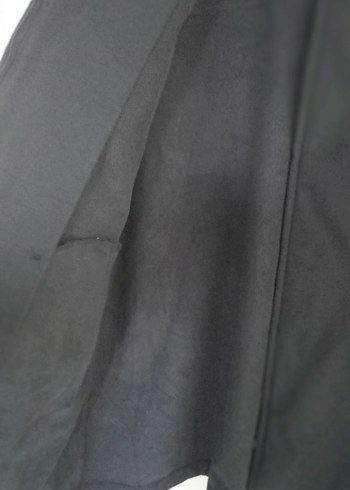 koyu lacivert ceket trençkot - Görsel 2