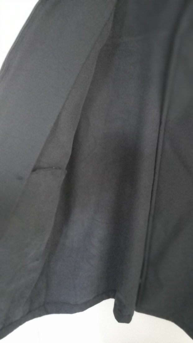 koyu lacivert ceket trençkot - Görsel 2