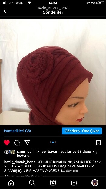 Diğer Gelin başı ve duvak ve bone