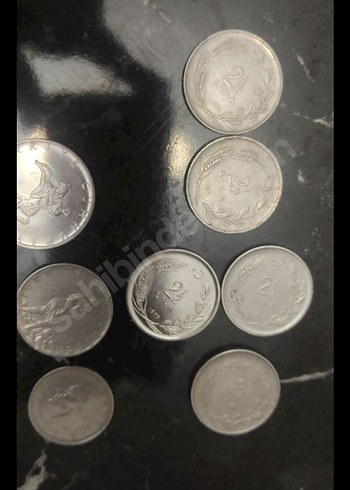 Madeni eski nostaljik paralar - Görsel 8