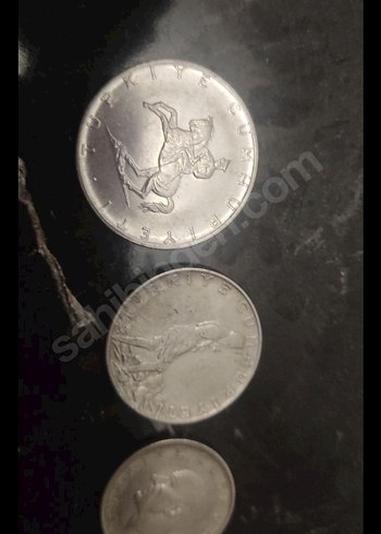 Madeni eski nostaljik paralar - Görsel 4