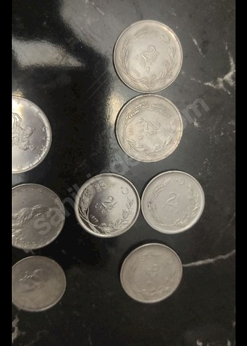 Madeni eski nostaljik paralar - Görsel 7