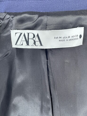 m Beden lacivert Renk Zara Blazer %70 İndirimli.