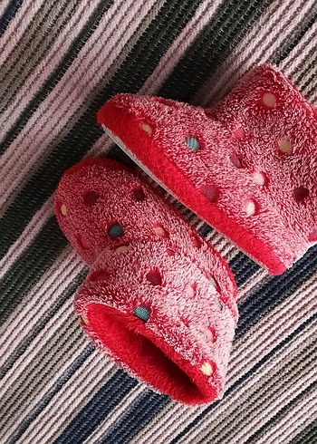 Kızlar için Renkli Örgü Sıcak Ev botu - Görsel 9